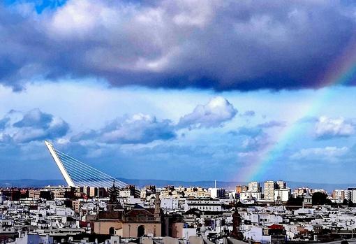 Puente del Alamillo visto desde las Setas de la Encarnación