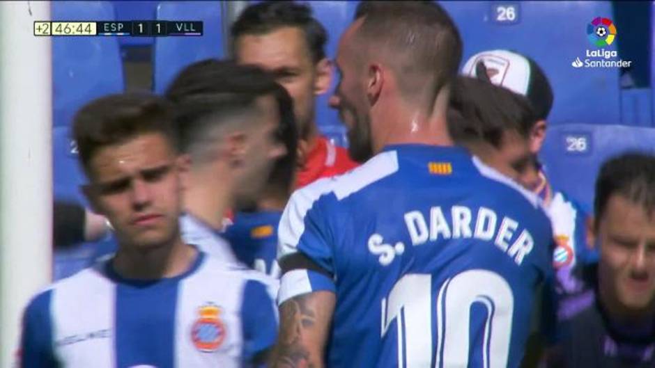 Penalti parado por Diego López en el Espanyol 3- 1 Real Valladolid