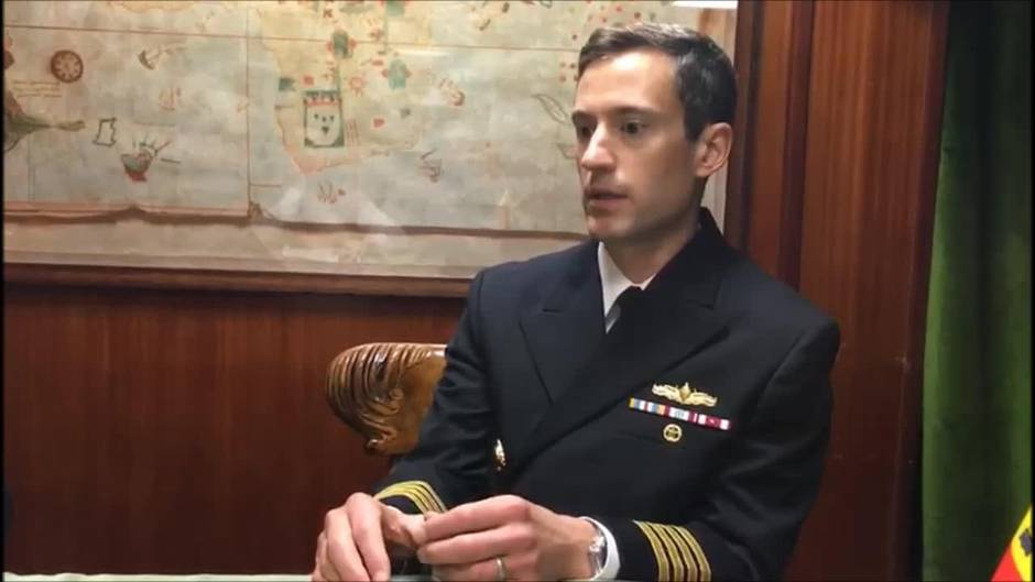 Entrevista al Jefe 41ª Escuadrilla de Escoltas de la Armada Española y el Jefe del 60 Escuadrón de Destructores de la US Navy