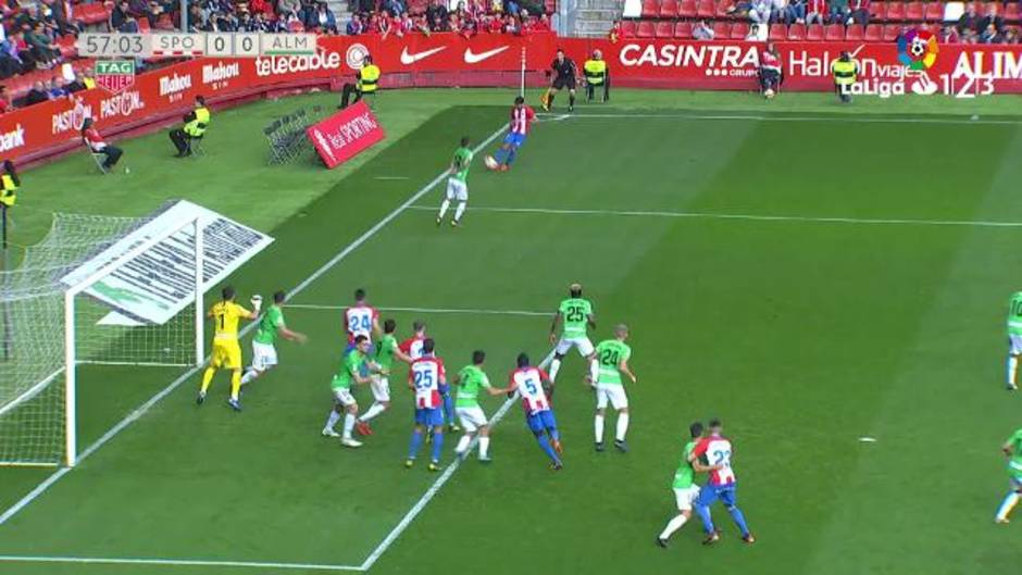 LaLiga 123 (J29): Resumen y gol del Sporting 1-0 Almería