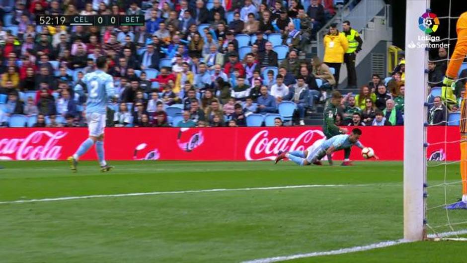 LaLiga Santander (J27): la lesión de Francis en el Celta 0-1 Betis