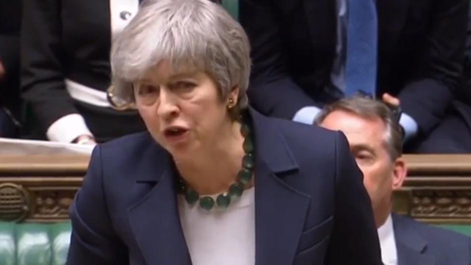 May: «Reino Unido abandonará la Unión Europea sin acuerdo a no ser que bsuquemos uno»