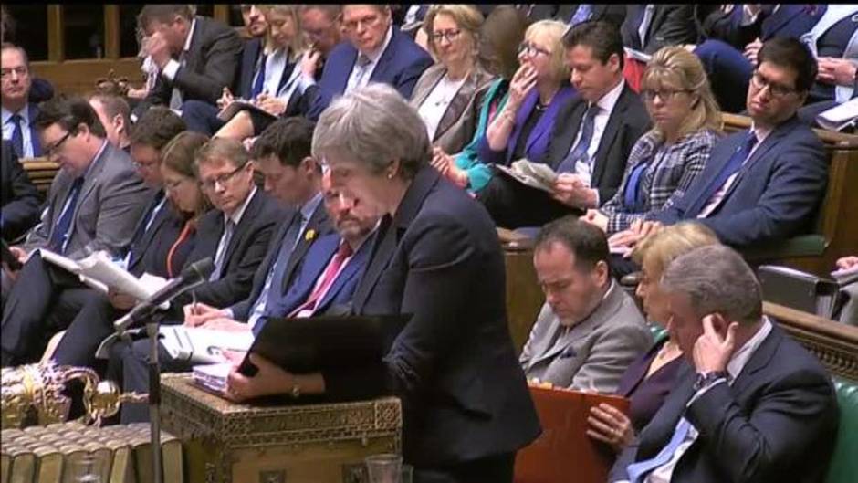 El Parlamento británico rechaza un Brexit sin acuerdo