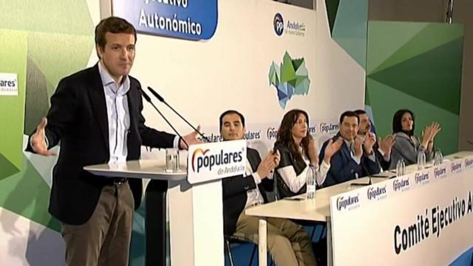 Casado critica que Rivera quiera debatir cara a cara con Sánchez