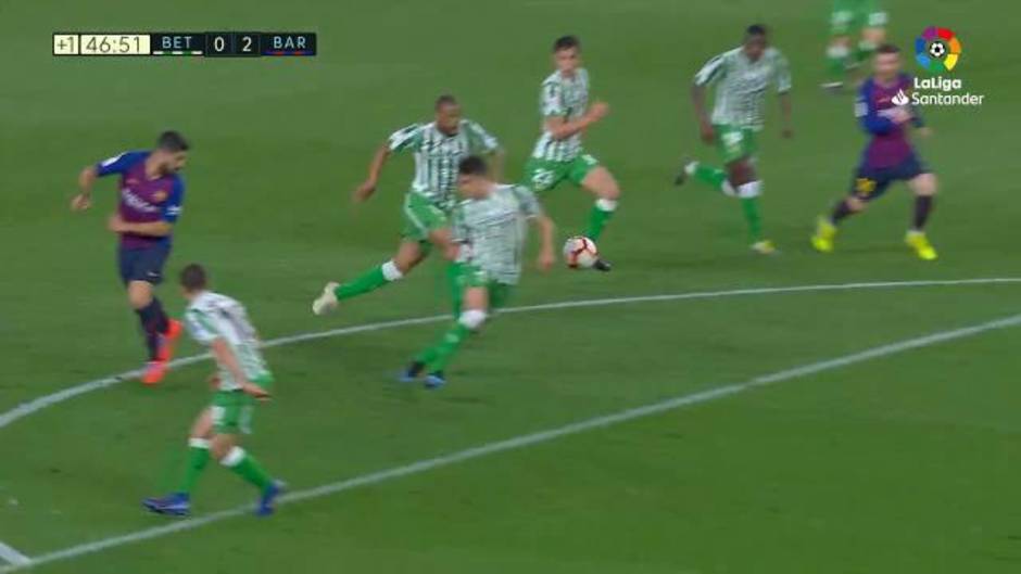 Gol de Messi (0-2) en el Betis 1-4 Barcelona