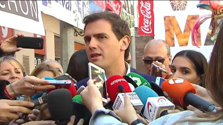 Rivera: "Sánchez es el chollo de los separatistas"