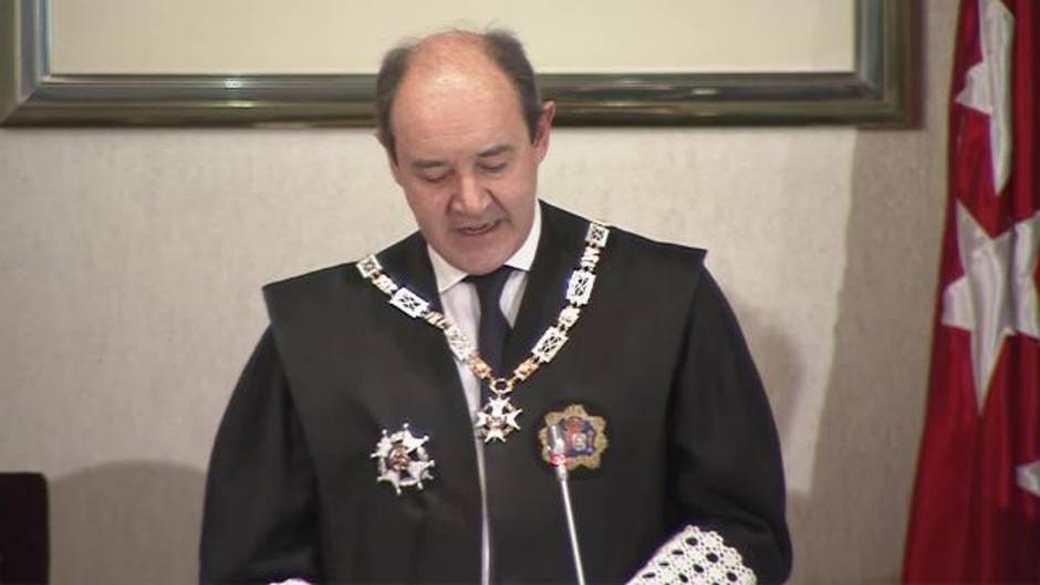 El nuevo presidente del TSJM defiende la independencia judicial