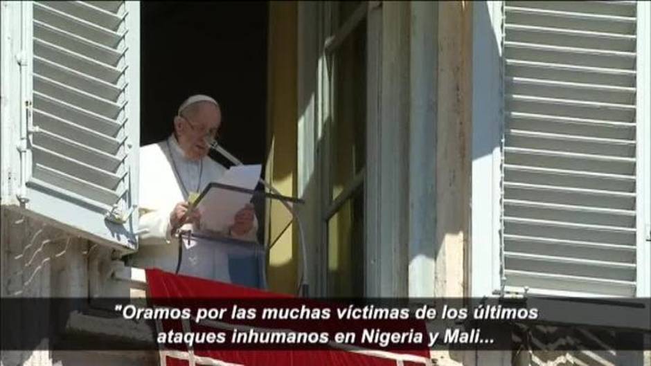 El papa Francisco pide una oración a sus fieles por los últimos ataques de Nigeria y Mali