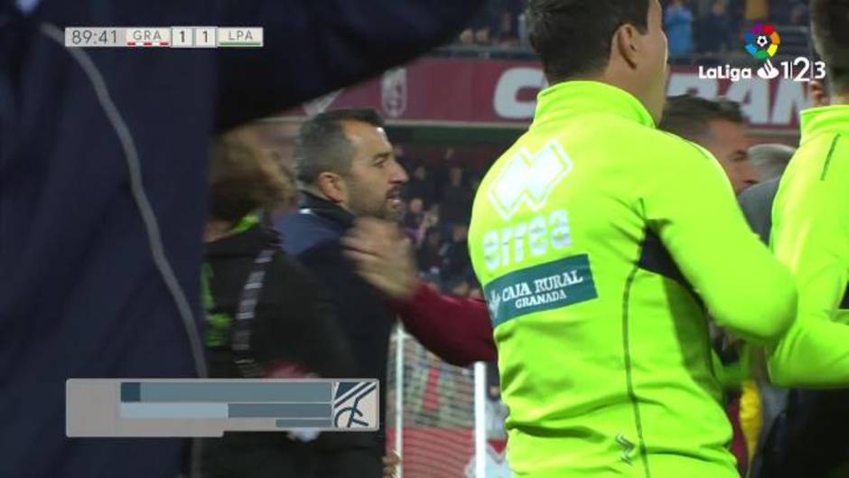 Gol de Quini (1-1) en el Granada 1-1 Las Palmas