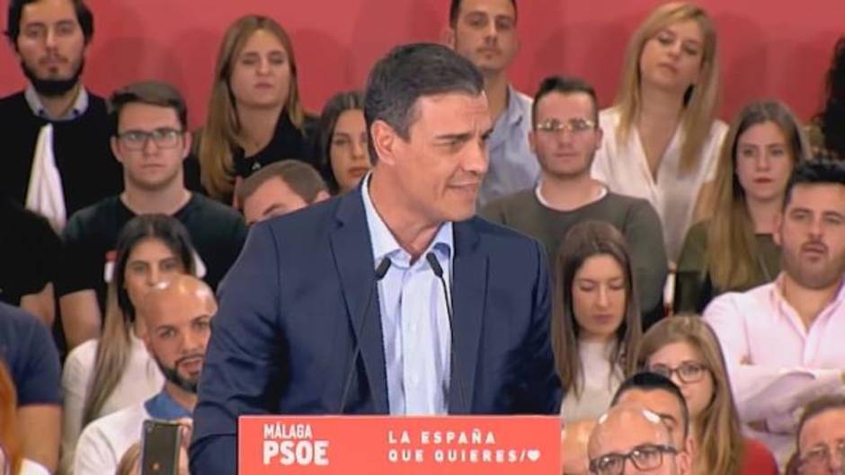 Sánchez quiere dar "una gran lección al bloque de la involución"