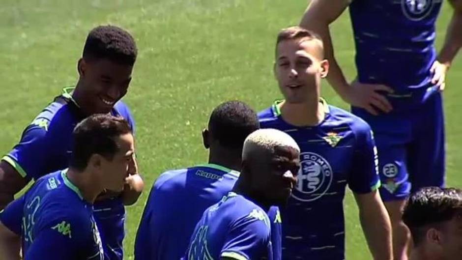 El Betis se prepara para el duelo contra el Rayo Vallecano