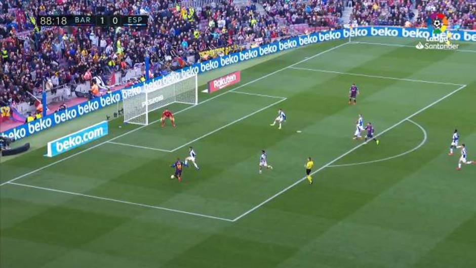 Gol de Messi (2-0) en el Barcelona 2-0 Espanyol