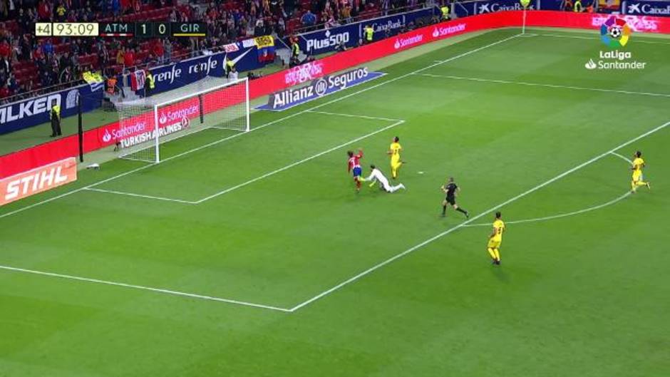 Gol de Griezmann (2-0) en el Atlético de Madrid 2-0 Girona