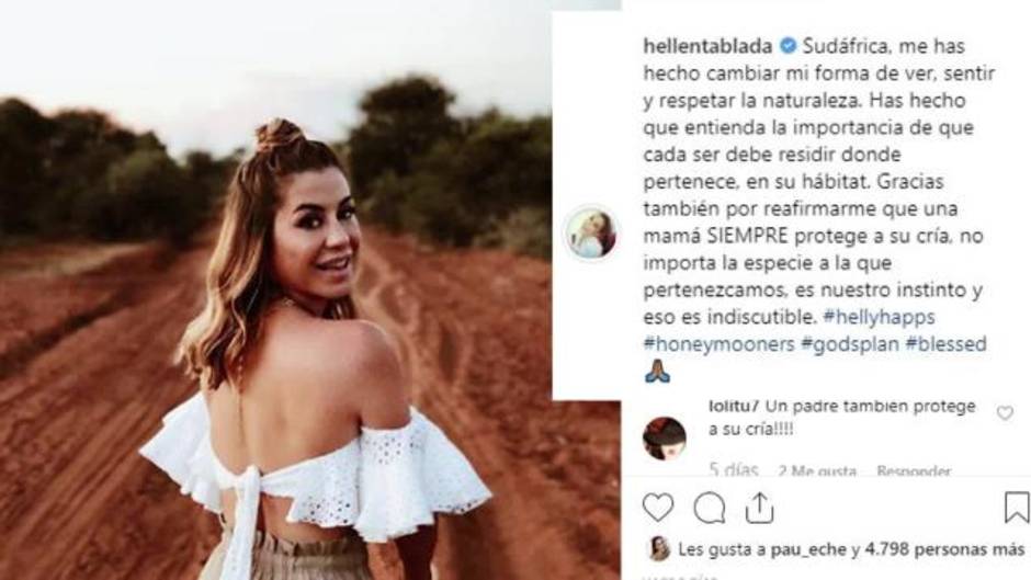 Elena Tablada celebra el amor en las islas Seychelles