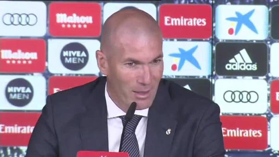 Zidane: "Jugar para nada es complicado"