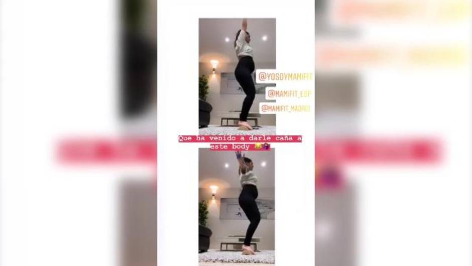 La rutina de ejercicio de Sara Sálamo a pocas semanas de dar a luz