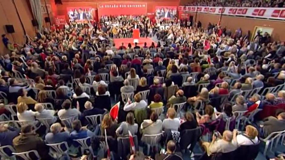 Sánchez señala a PP, Cs y Vox como "los tres temores"