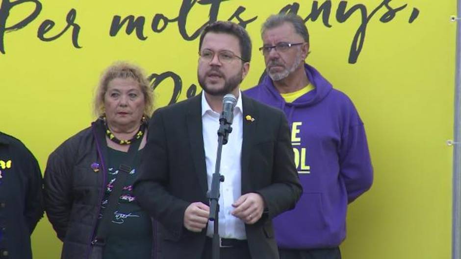 Aragonès: "Junqueras tiene máxima determinación para la independencia"