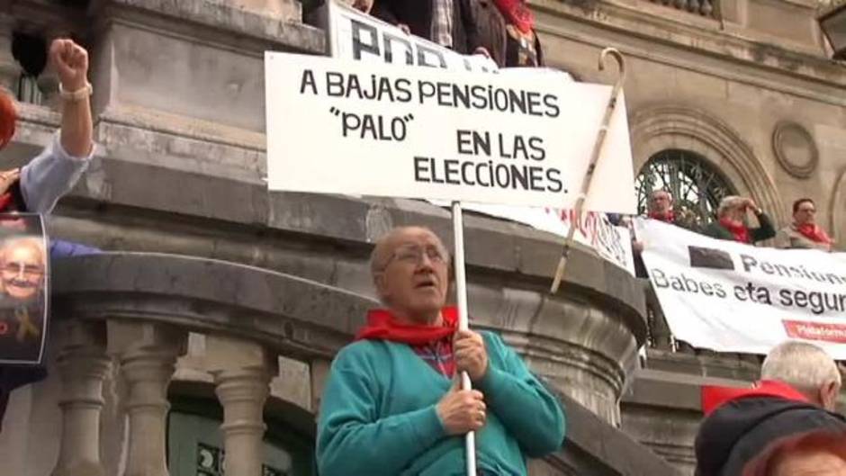 Los pensionistas de Bilbao toman de nuevo las calles por unas pensiones dignas