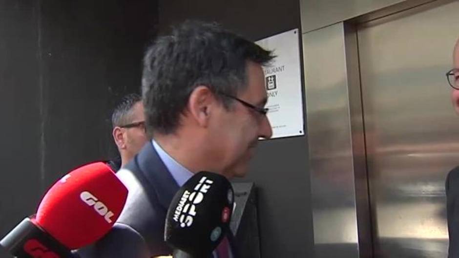 Bartomeu: "En la Champions siempre se sufre en todos los partidos y el United es un gran club"