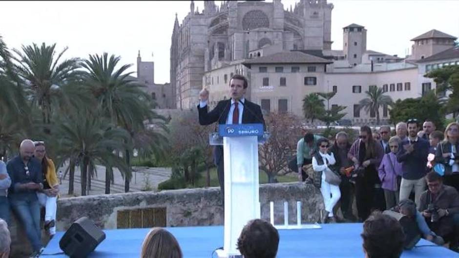 Casado asegura que Baleares no será un "apéndice de los 'Països Catalana'"