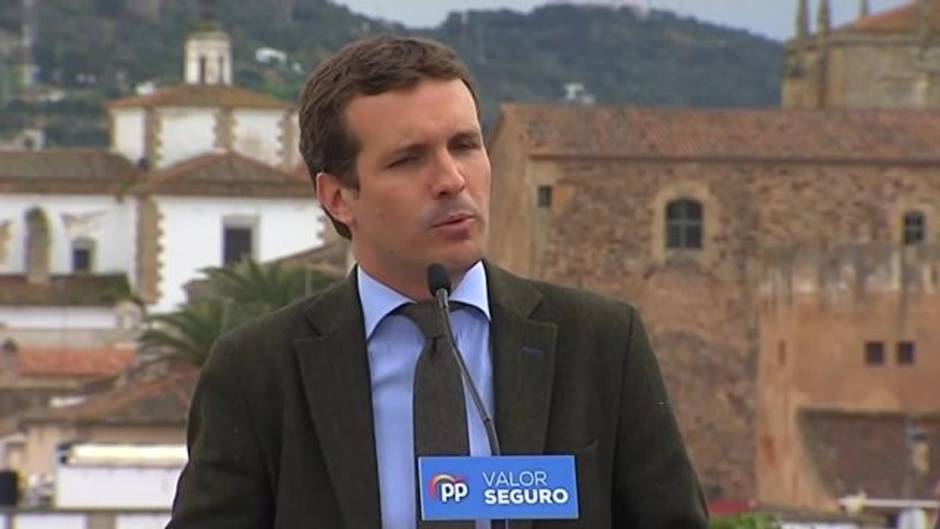 Casado dice que irá a los dos debates porque "esto no es Venezuela"