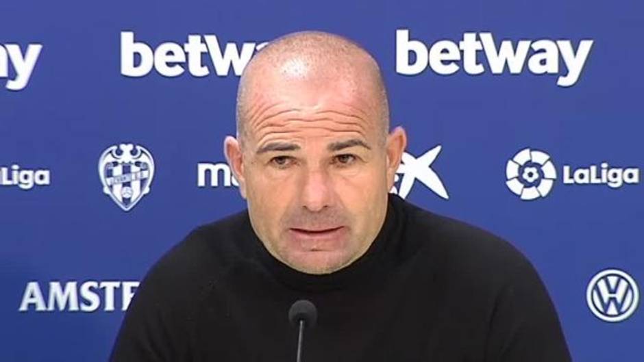 Paco López: "Tal y como ha ido el partido hay que dar por bueno el punto"