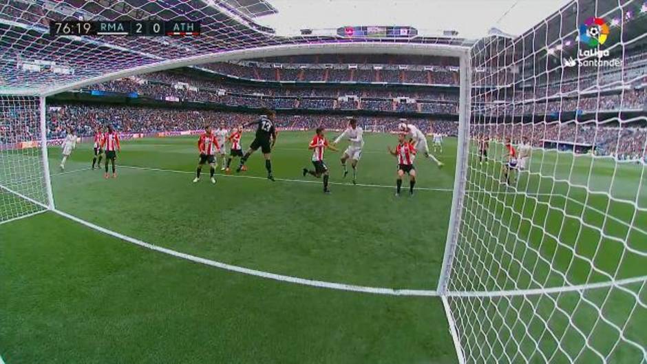 Gol de Benzema (2-0) en el Real Madrid 3-0 Athletic