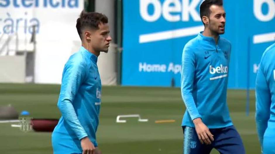 El Barcelona regresa a los entrenamientos tras vencer al Alavés y hoy podría ser campeón