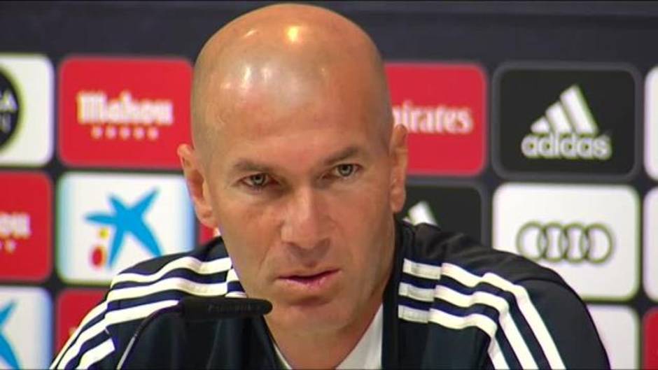 Zidane señala que el Rayo "nunca se rinde" y prevé un partido duro ante los de Jémez