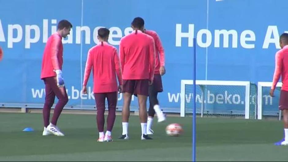 El Barça ultima detalles antes de recibir al Liverpool