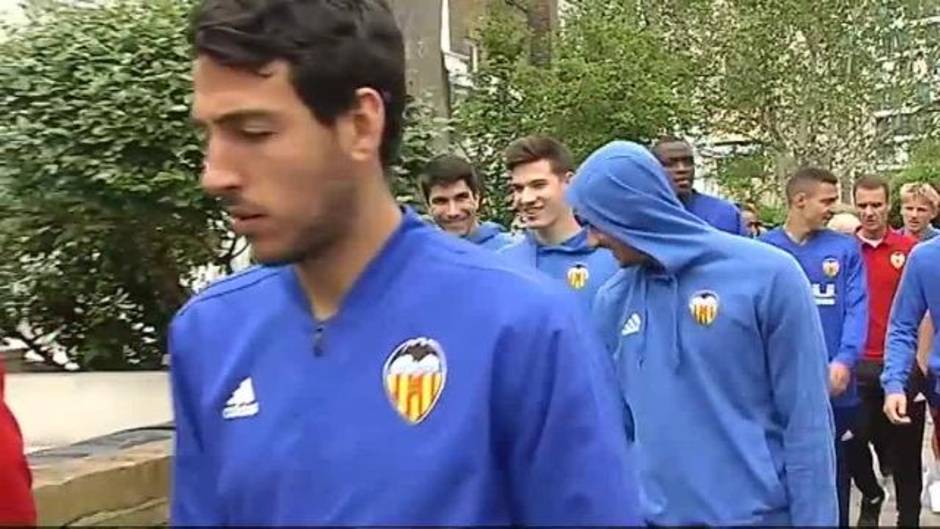 El Valencia se prepara para enfrentarse a su exentrenador Unai Emery