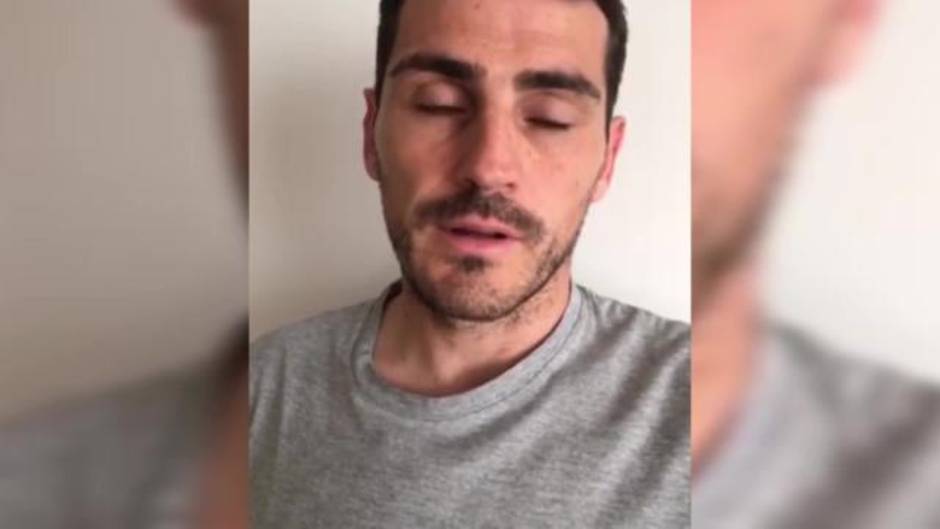 Casillas agradece el apoyo recibido tras el alta