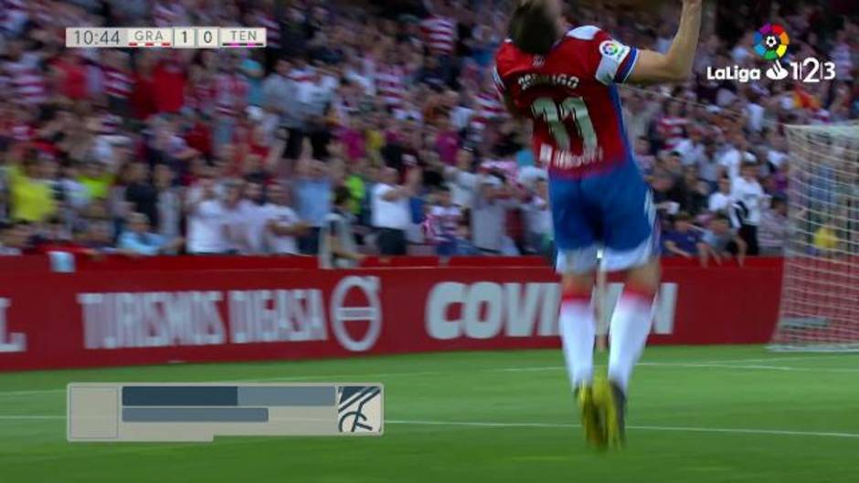 LaLiga 123 | Rodri marca el primer gol del Granada Cf 2 - 1 Tenerife