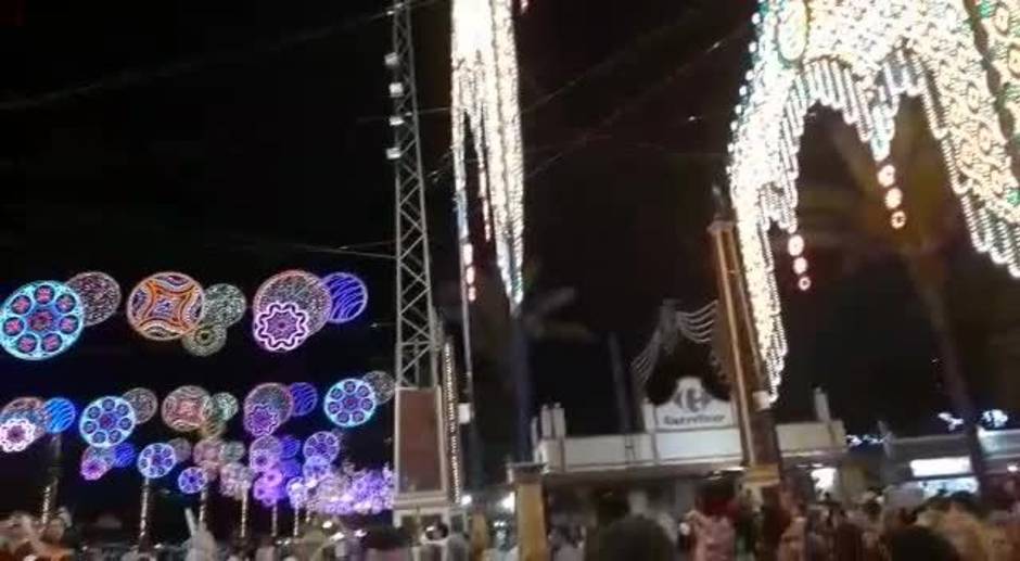 Feria de Jerez 2019: Encendido del alumbrado de la Feria del Caballo