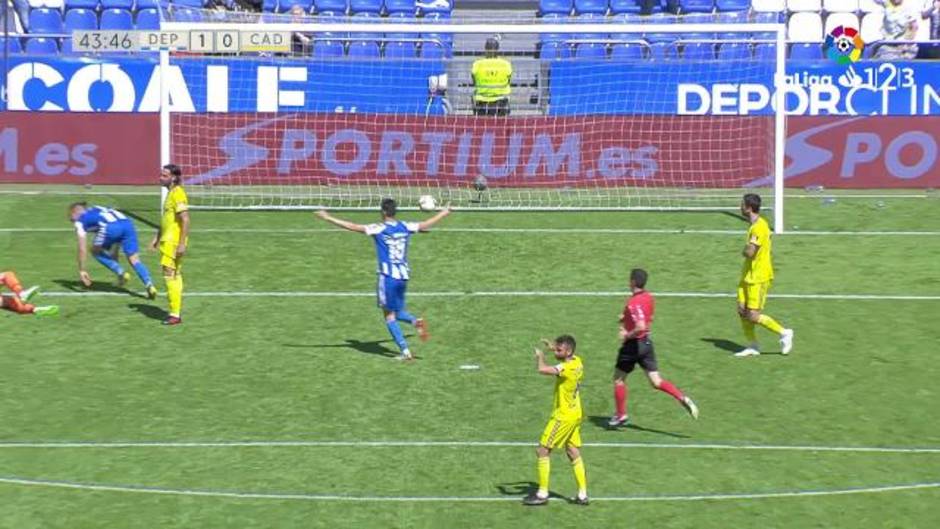 La Liga123 (J38): Resumen y goles del Deportivo-Cádiz