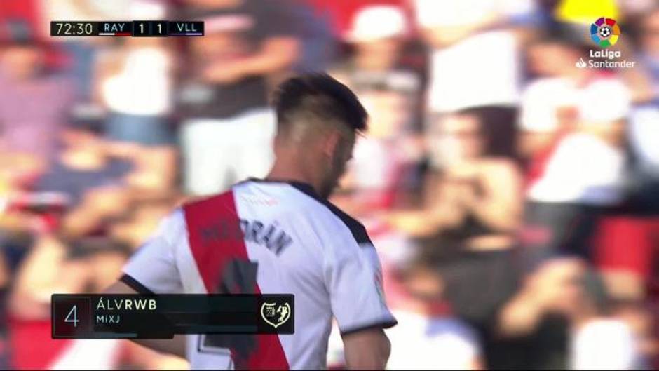 laLiga Santander (J37): Gol de Medrán en el Rayo Vallecano 1 - 2 Real Valladolid