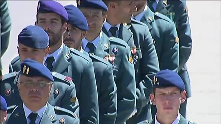 Los Reyes conmemoran en Madrid el 175 anivesario de la Guardia Civil