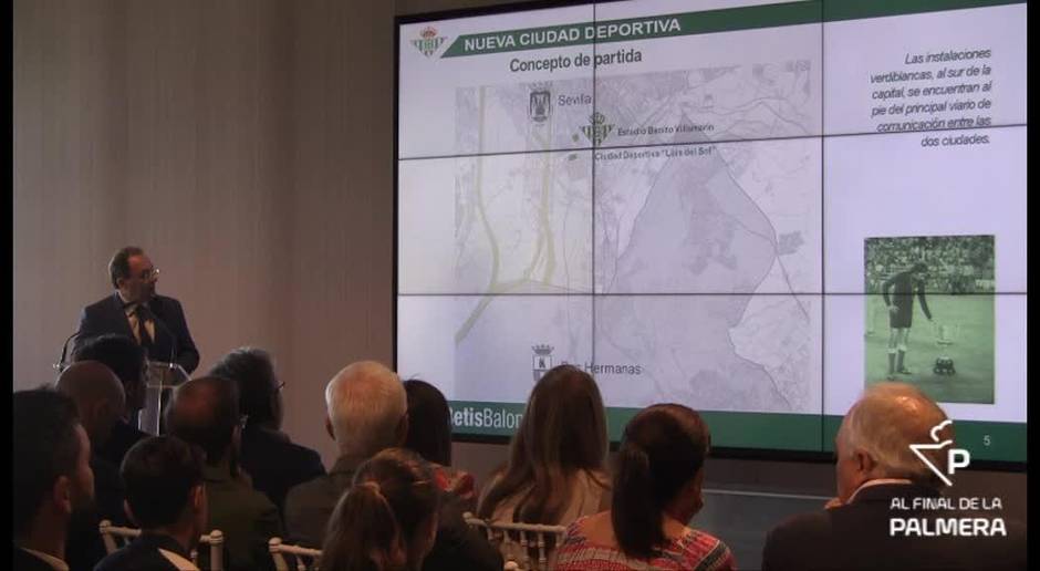 El consejero del Betis Ozgur Unay ofrece los detalles de la nueva ciudad deportiva del Betis