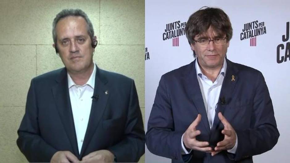 Puigdemont y Forn piden "remachar" la victoria del independentismo