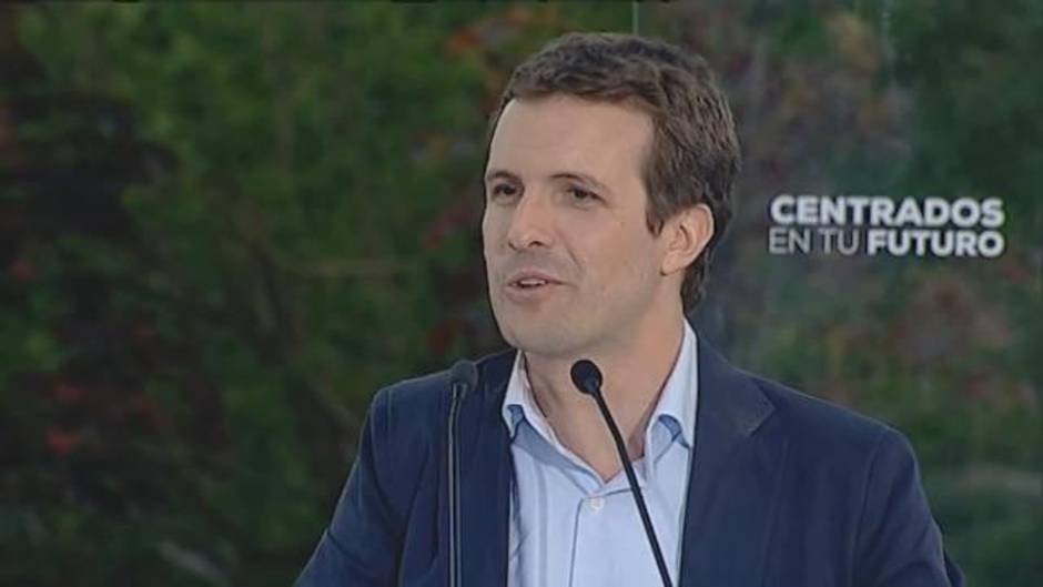 Casado exige al Gobierno que no tolere que el Jordi Sànchez se vea con el Rey