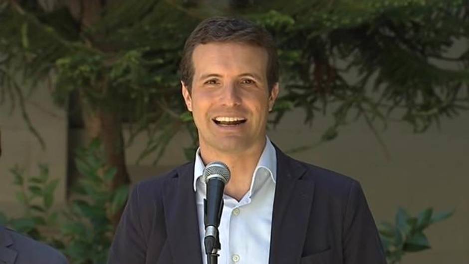 Casado dice que estas elecciones son "un contrapeso"