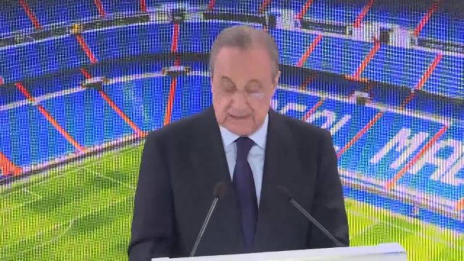 Florentino Pérez: "La leyenda debe continuar con jugadores como Hazard"
