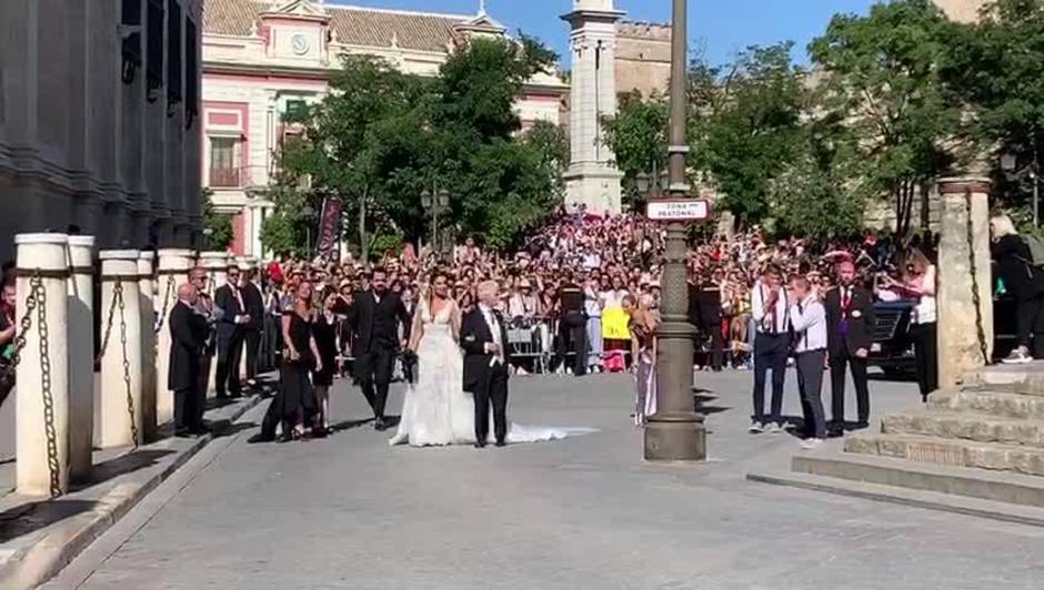 Boda de Sergio Ramos y Pilar Rubio: así es el vestido de la novia