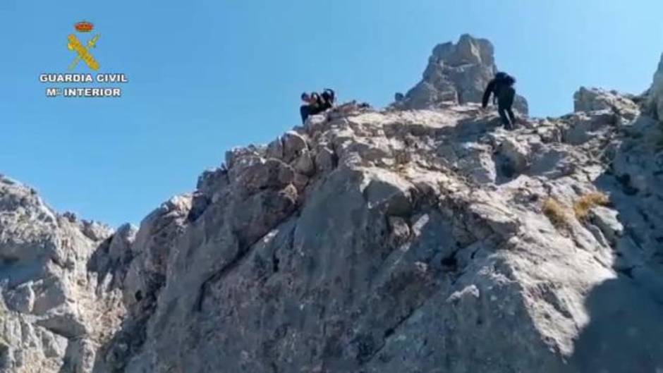 Éxito en el rescate del menor de 13 años en los Picos de Europa