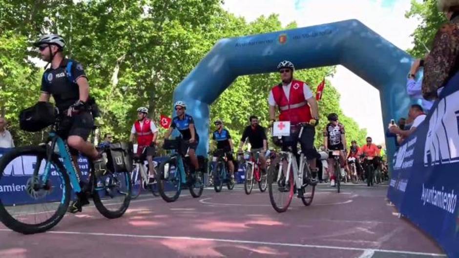 1.500 personas celebran el día de la Bici en Valladolid