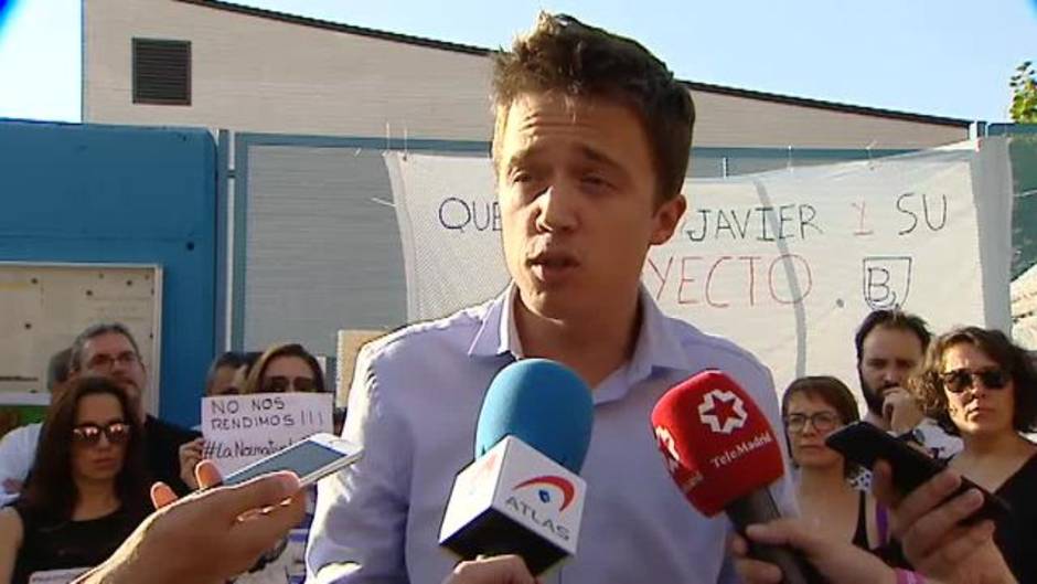 Errejón tiende la mano a C's en la Comunidad: "Todavía están a tiempo de no cometer el mismo error que en el Ayuntamiento"
