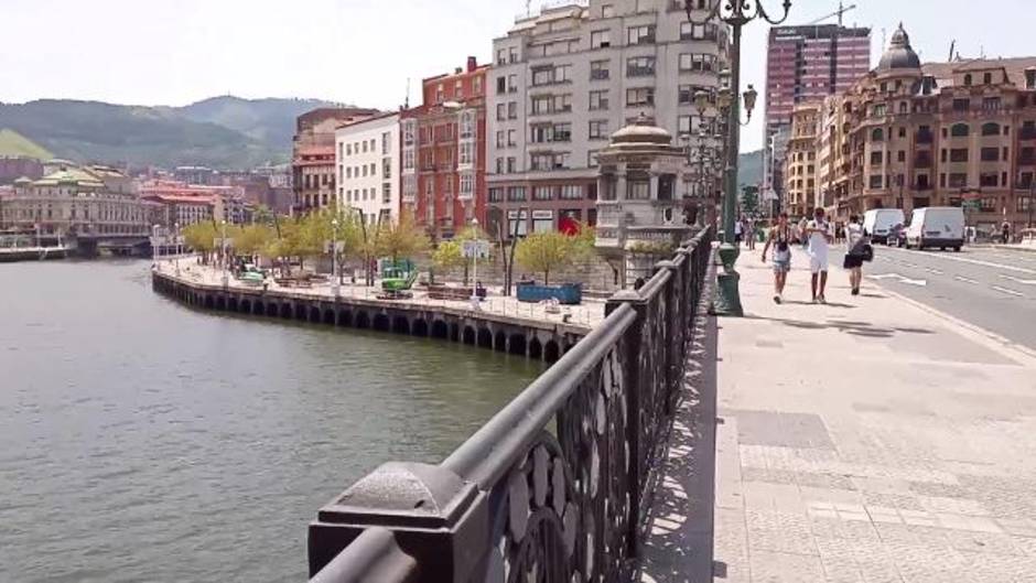 Jornada calurosa en Bilbao, con 31 grados