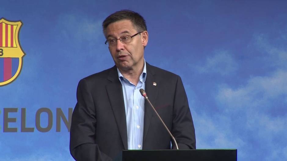 Bartomeu: "Sabemos que Neymar quiere irse del PSG y que el PSG no quiere que se vaya"