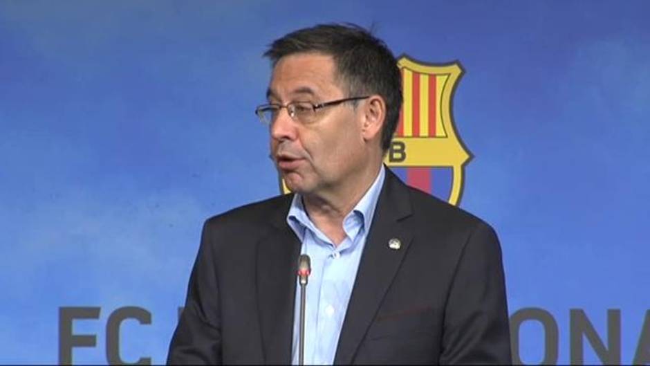 Bartomeu: "Sabemos que Neymar quiere irse del PSG y también sabemos que el PSG no quiere que se vaya. Por tanto, no hay caso"